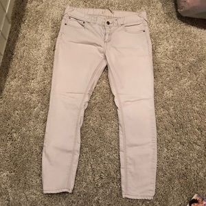 Free People skinny jeans off-white